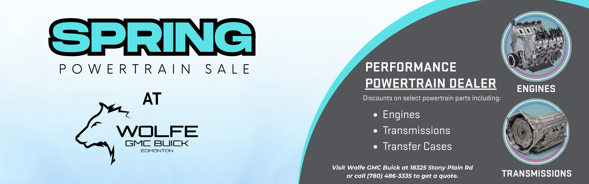 Spring Powertrain Sale