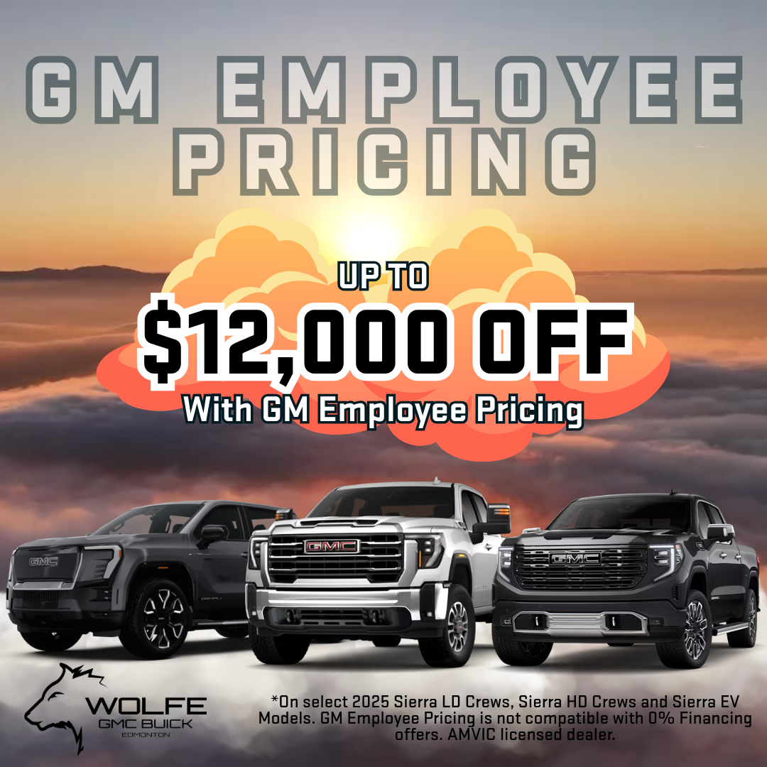 GMC Employee Pricing