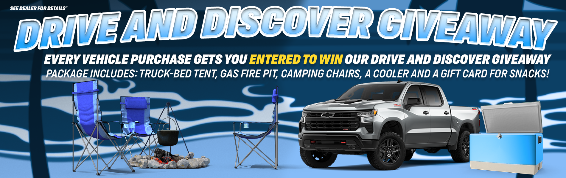 Drive and discover giveaway