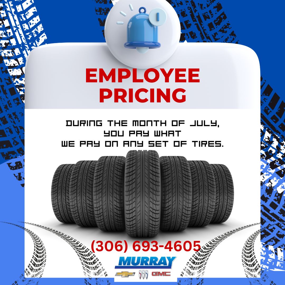 July Employee Pricing Special