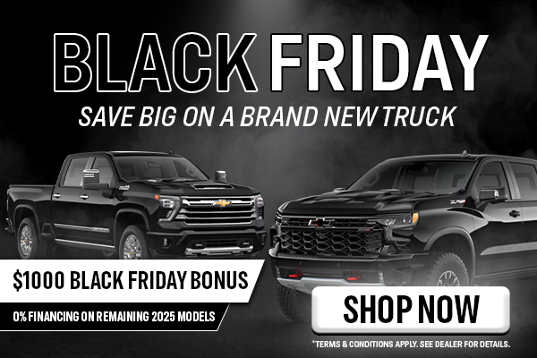 Black Friday - Save on Trucks