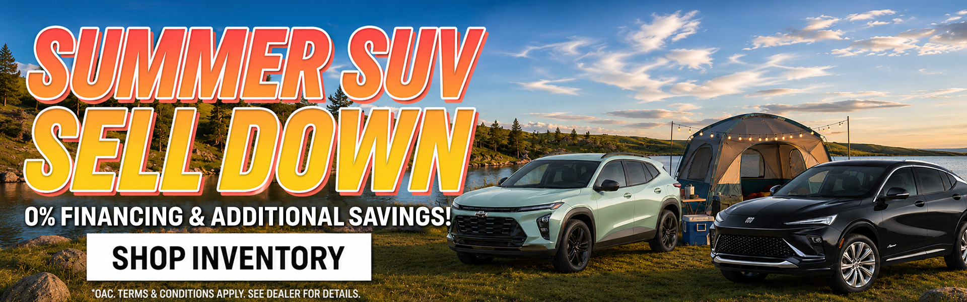 Summer SUV Sell Down
