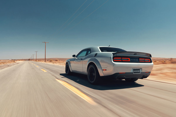 dodge challenger highway