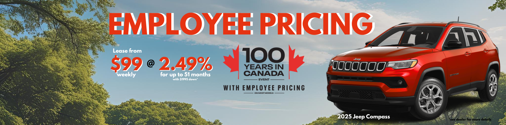 Jeep Compass Employee Pricing