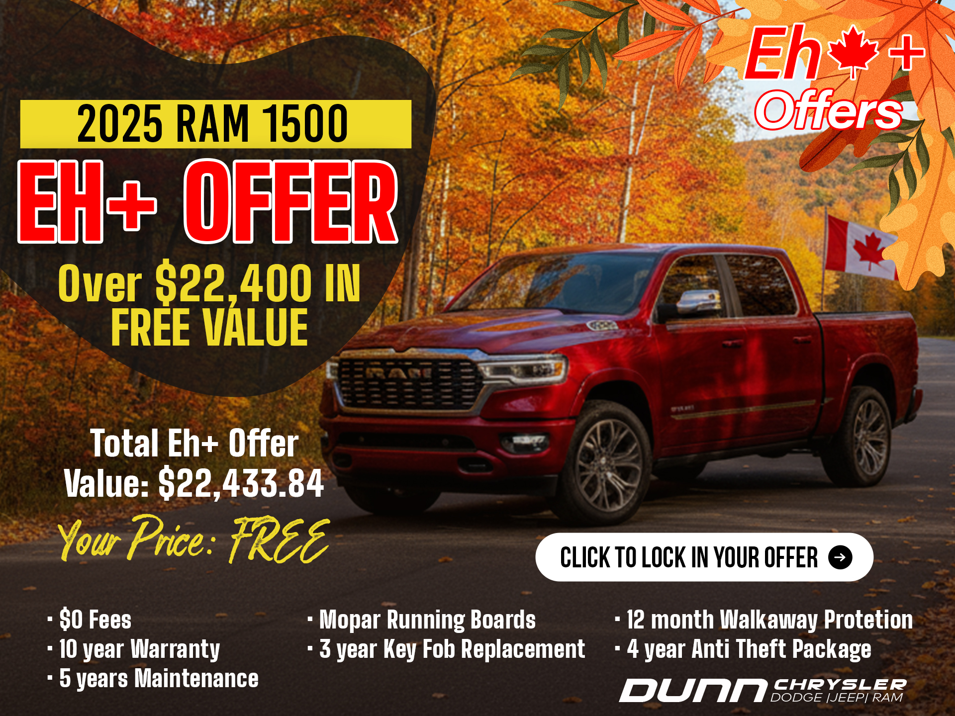 2025 Ram 1500 eh Plus Offer