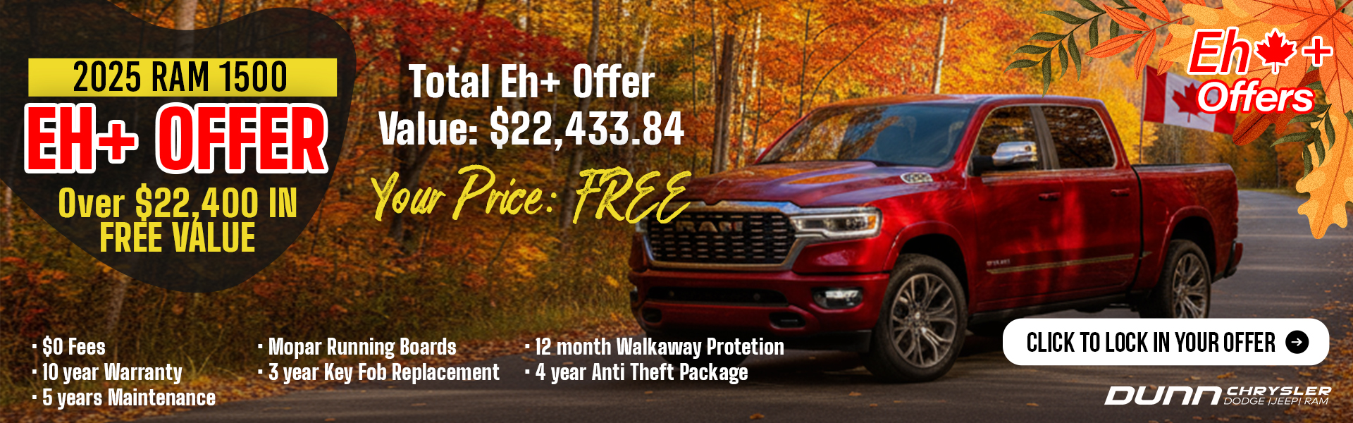 2025 Ram 1500 eh Plus Offer