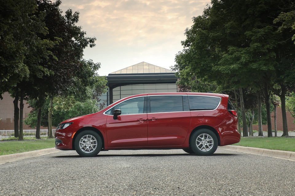 Red 2026 Chrysler Grand Caravan