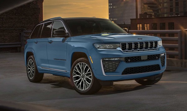 2026 Jeep Grand Cherokee Blue Exterior Winnipeg