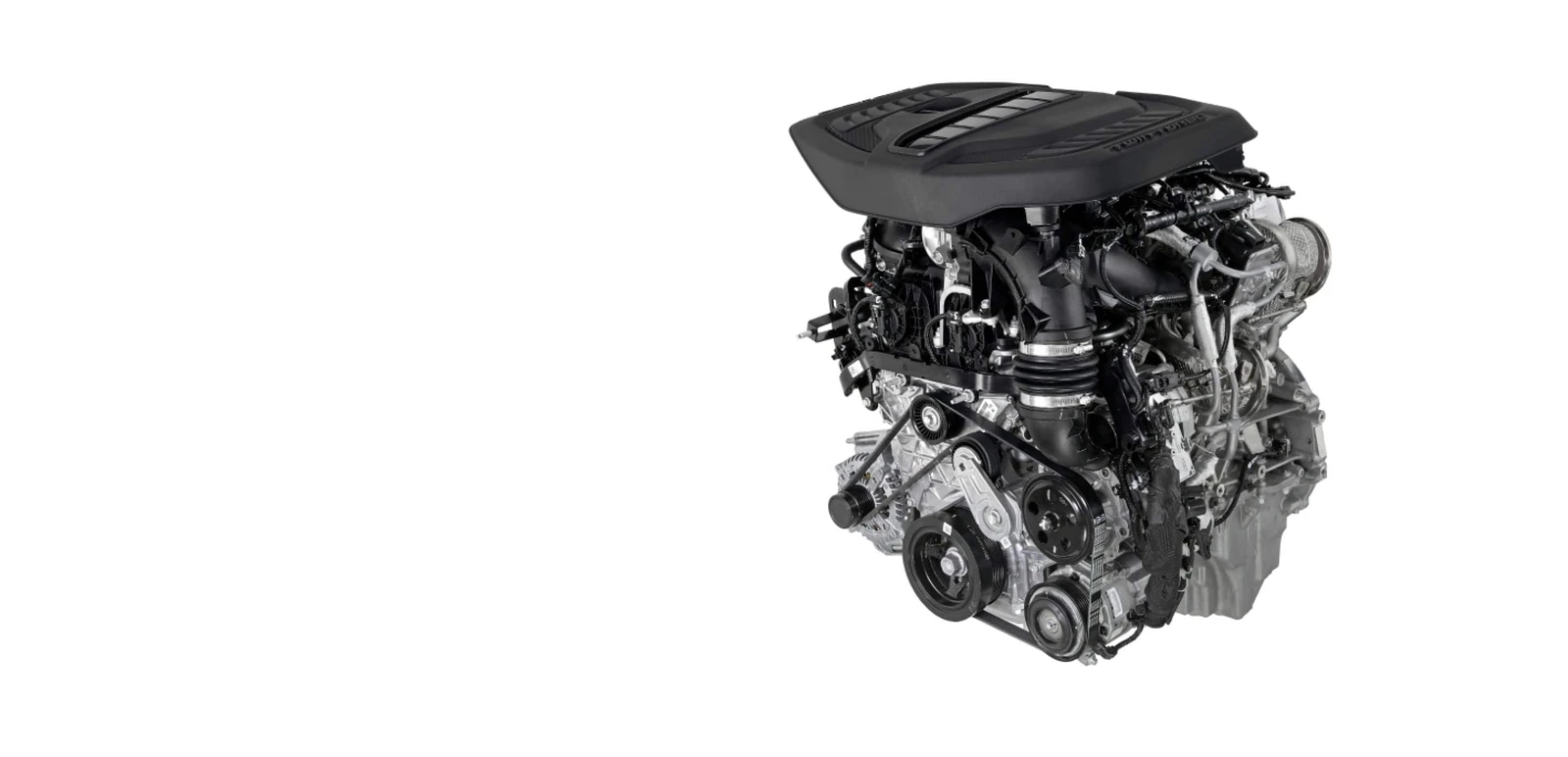 2026 Ram 1500 3.0L Hurricane twin turbo inline six engine studio photo