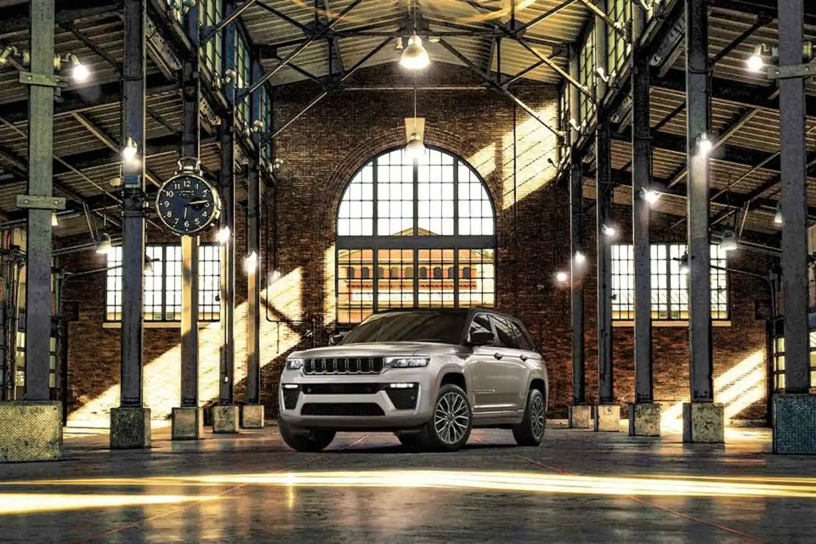 2026 Jeep Grand Cherokee exterior front three quarter view in an outdoor setting