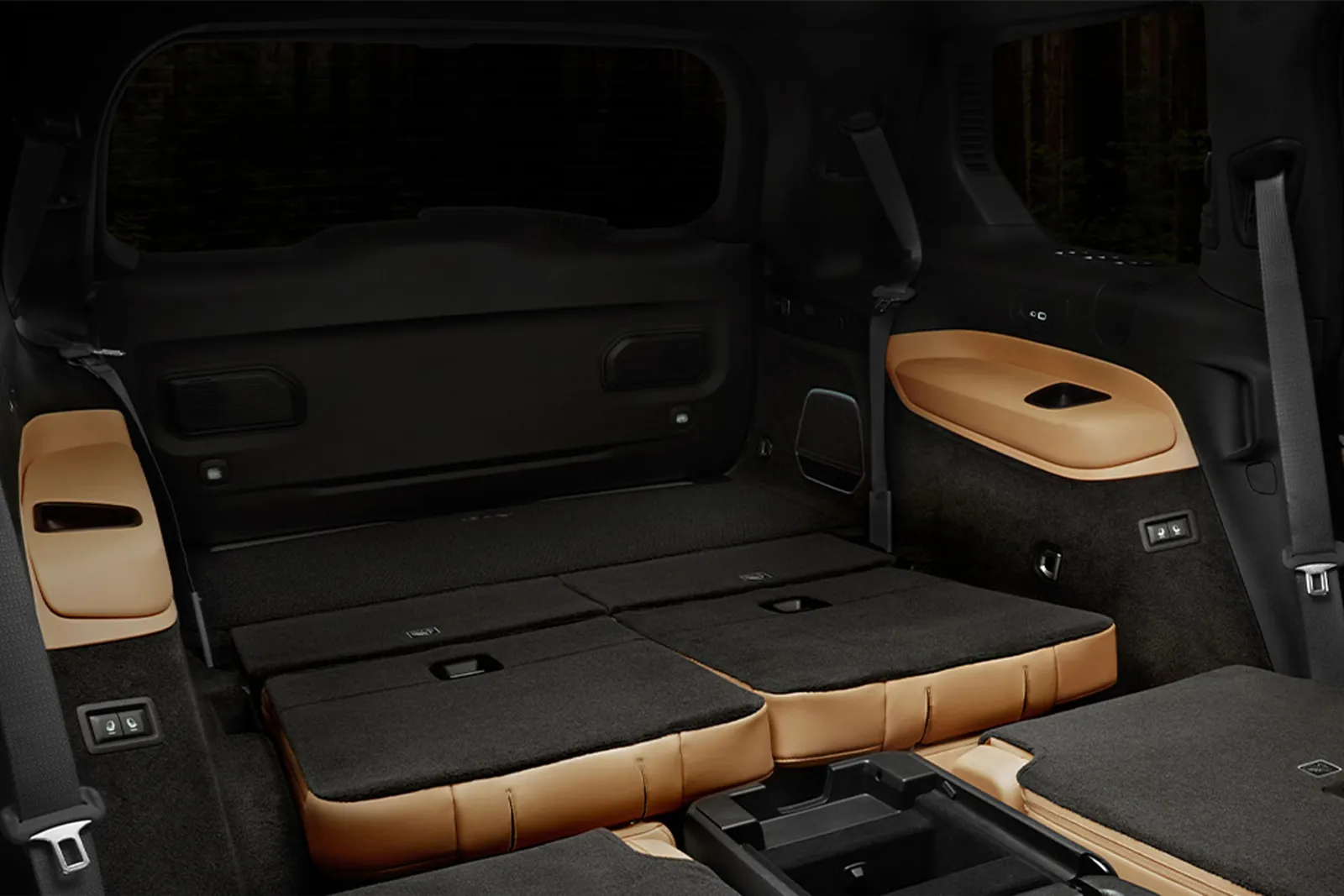 2026 Jeep Grand Cherokee L interior third row and rear cargo area