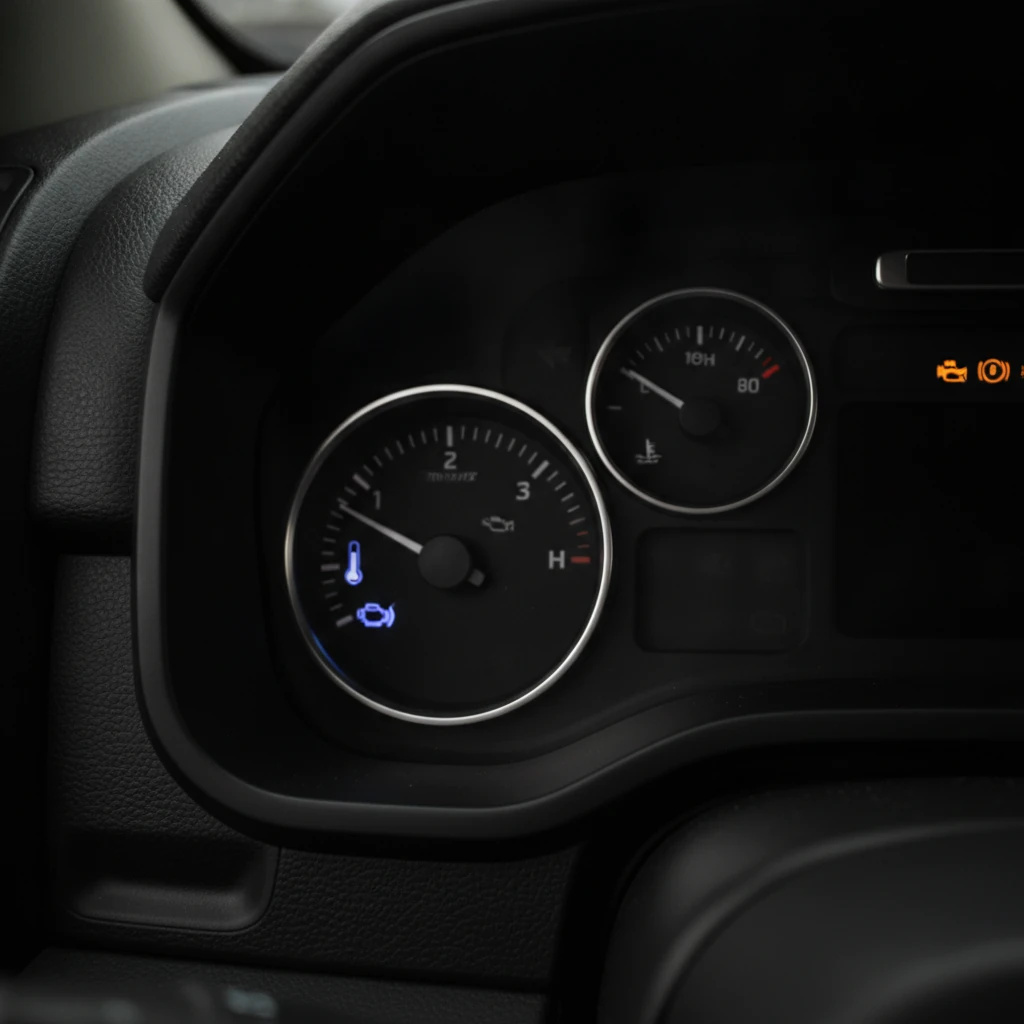 instrument cluster engine temperature gauge reading below normal operating range