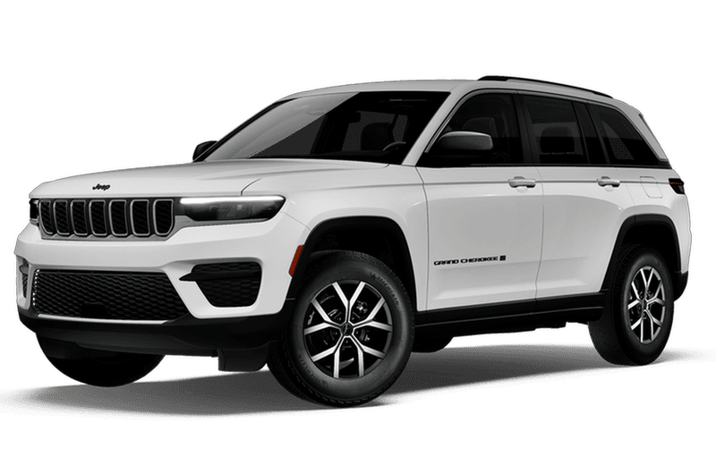 Jeep Canada's 2027 configurator render of the Grand Cherokee Laredo