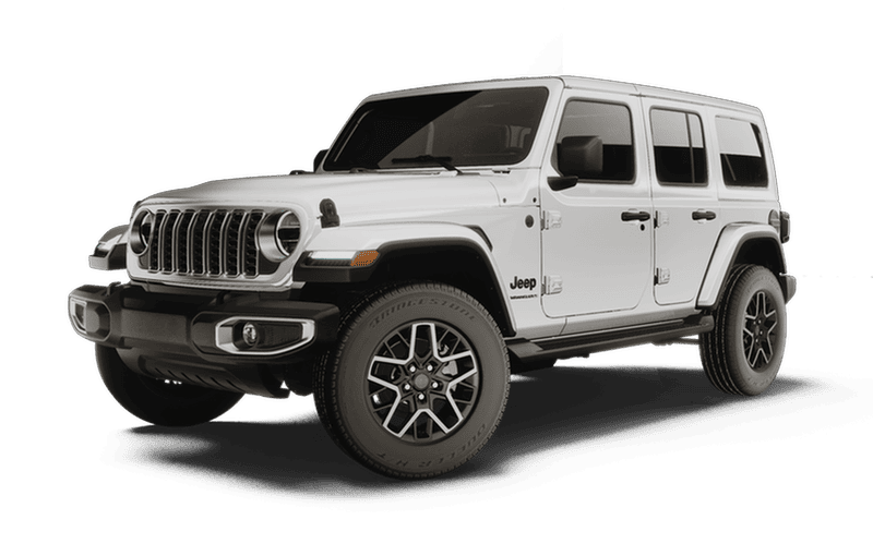Jeep Canada's 2027 configurator render of the four door Wrangler Sahara