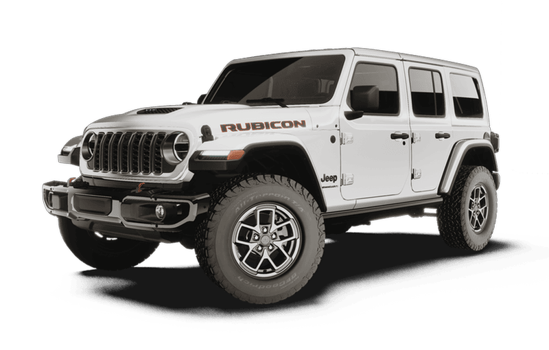 Jeep Canada's 2027 configurator render of the four door Wrangler Rubicon X