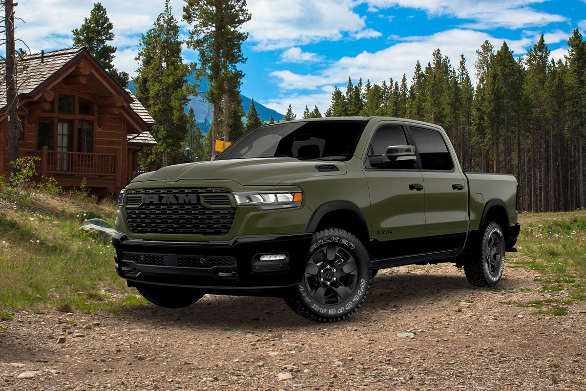 2027 Ram 1500 BackCountry with all terrain tires