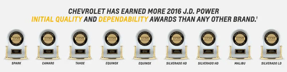 GM Awards - Chevrolet