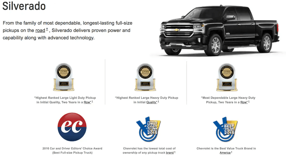 GM Awards Silverado