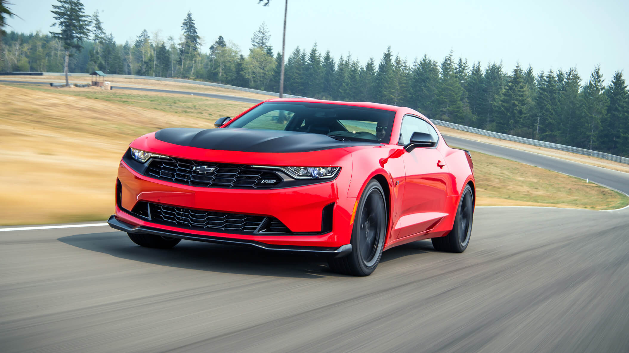 2023 Chevrolet Camaro driving