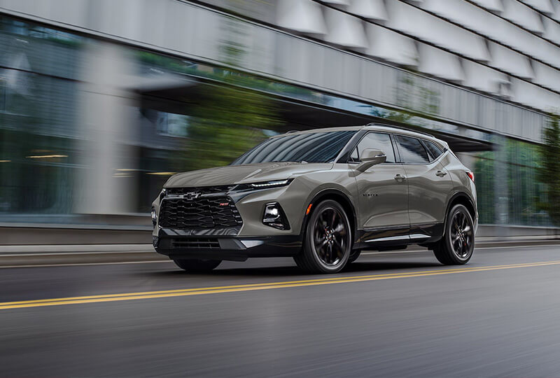 2023 Chevrolet Blazer driving