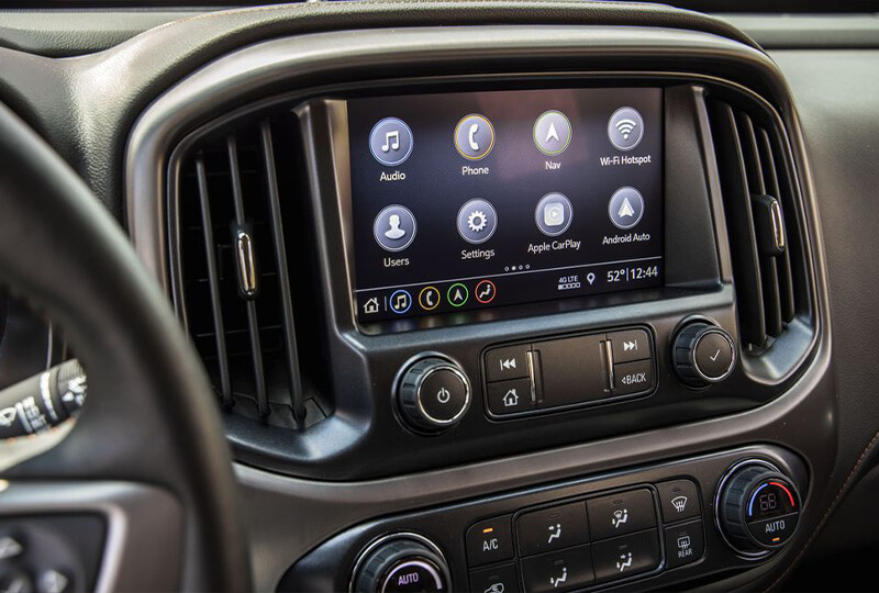 2022 GMC Canyon head unit