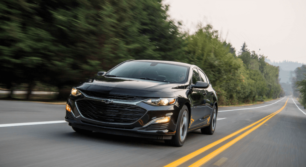 2023 Chevrolet Malibu driving