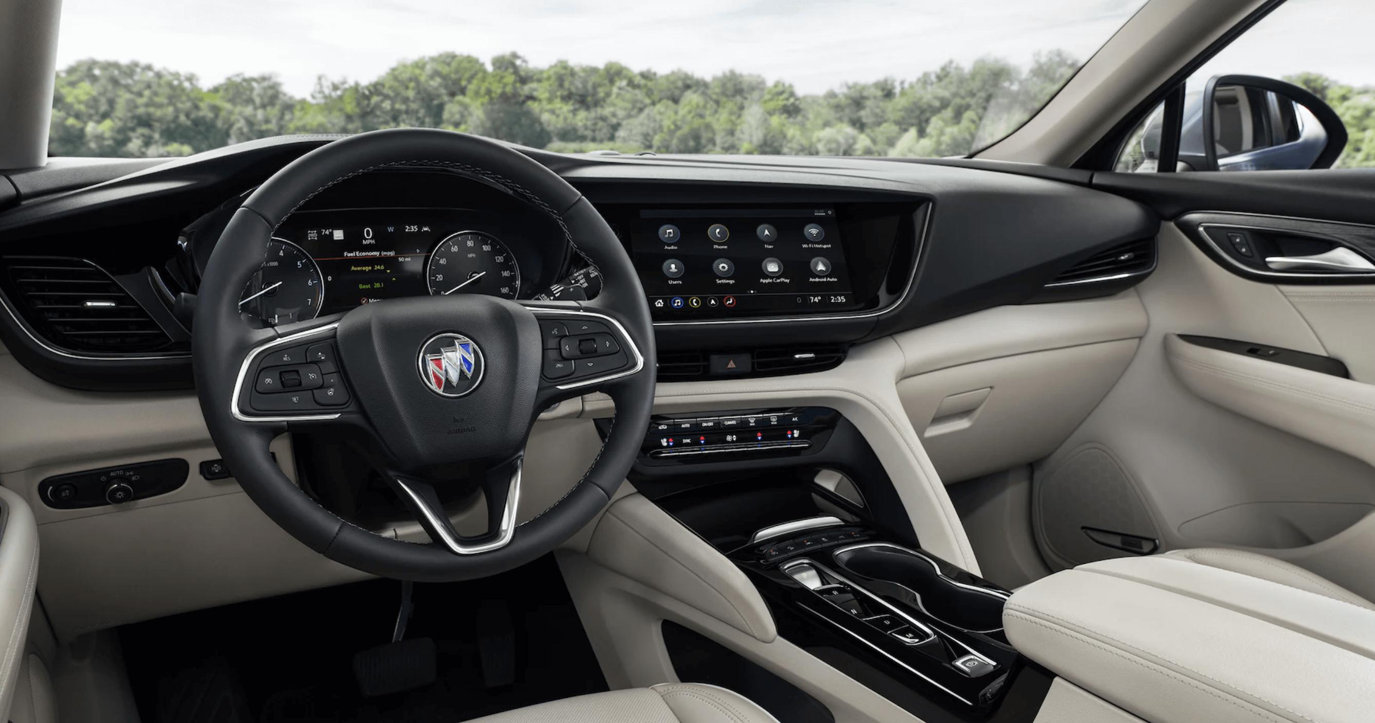 2023 Buick Envision interior