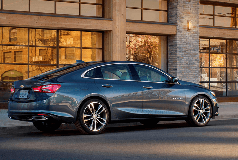 2023 Chevrolet Malibuu parked on street