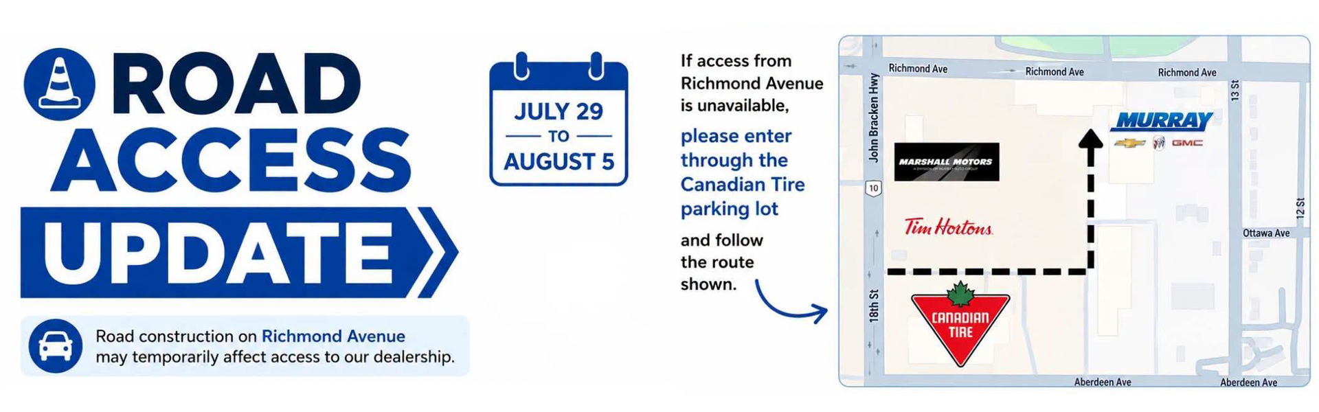 road access update