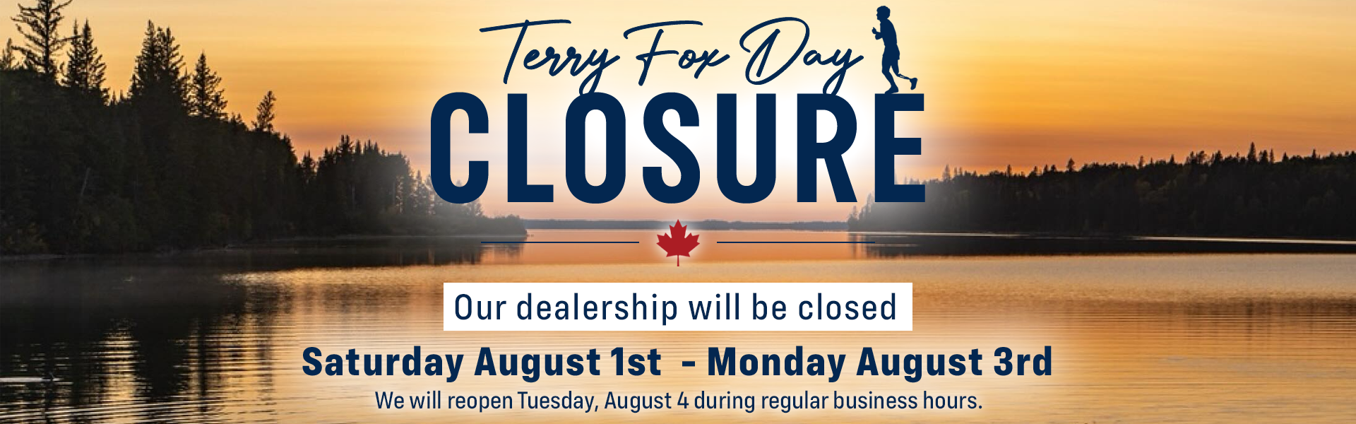 closed for terry fox day