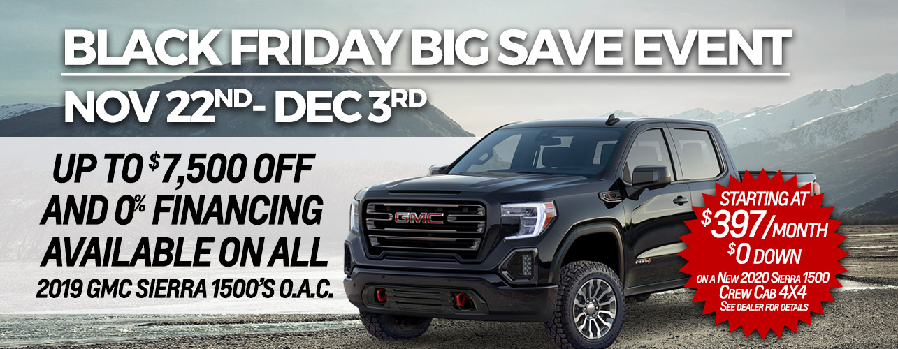 BLACK FRIDAY BIG SAVE EVENT Nov. 22-Dec 3