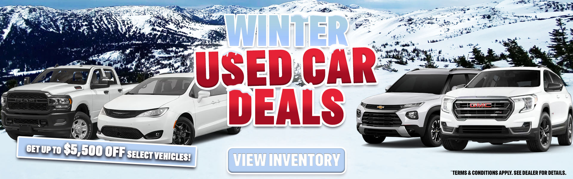 Winter Used Car Deals