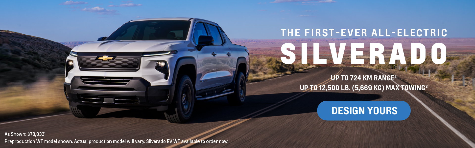 Design your all new Silverado EV