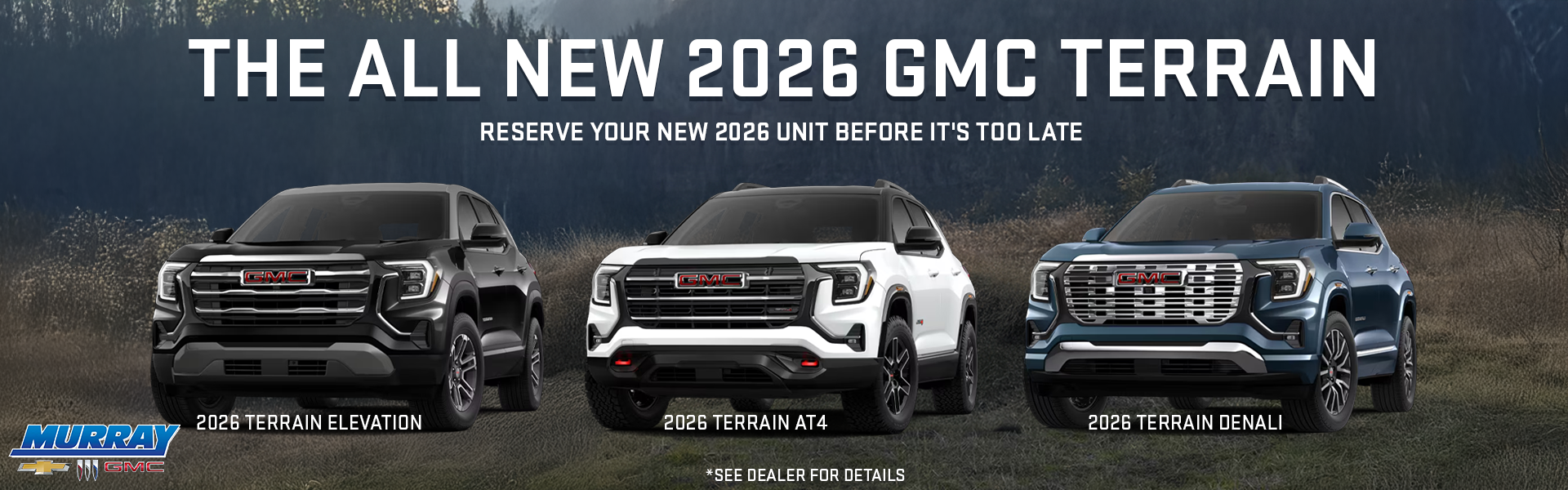 2026 GMC Terrain