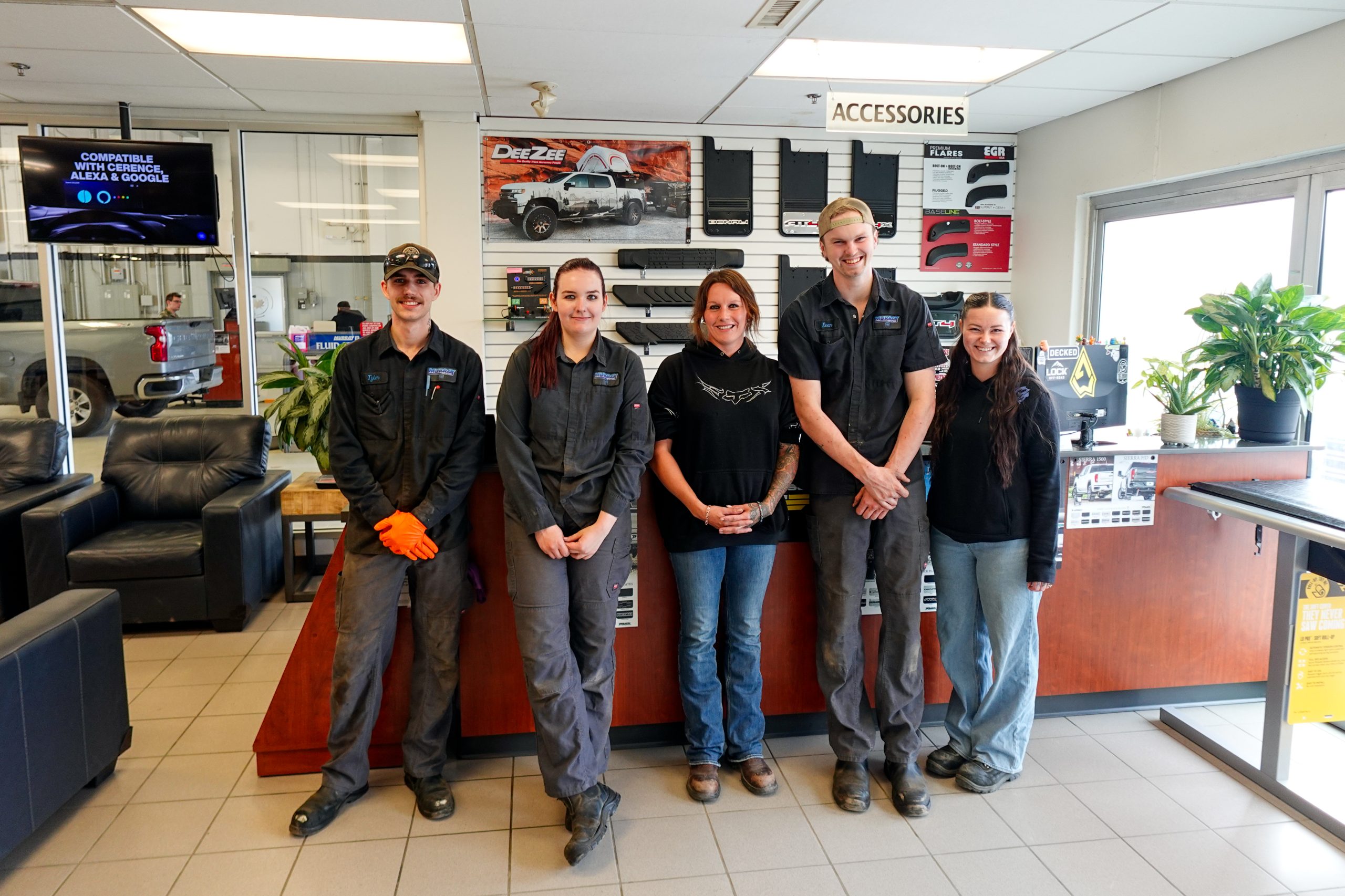 The MGM Customs team at Murray GM in Fort St. John