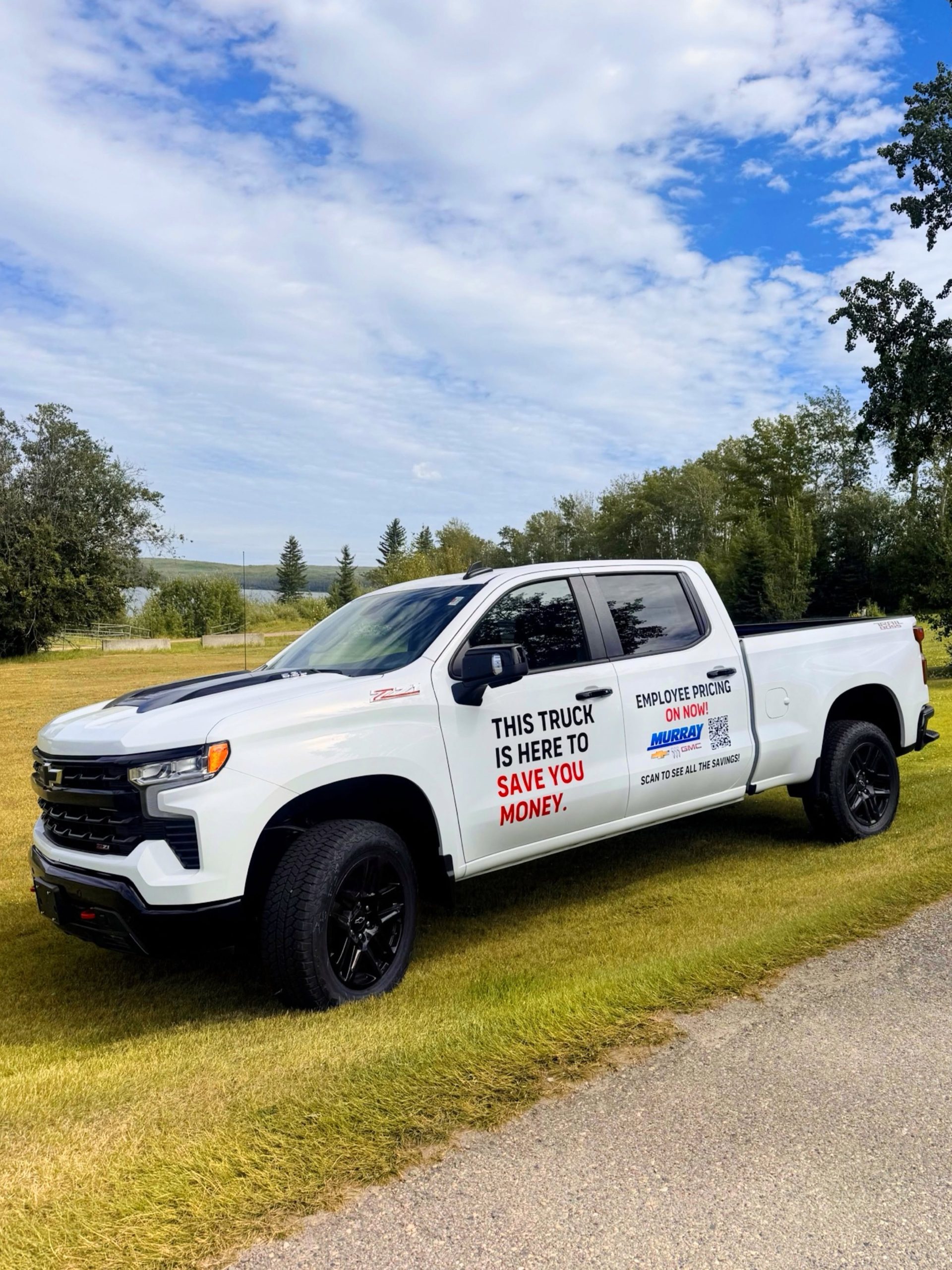 Murray GM event truck seen around Fort St. John
