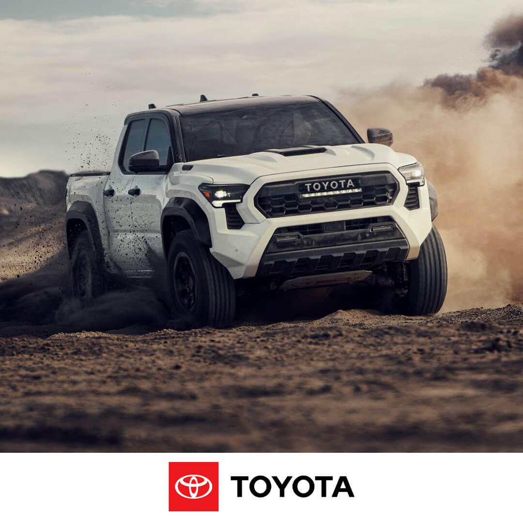 2024 Toyota Tacoma Driving Through Sand