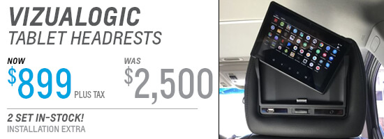 Vizualogic Tablet Headrests