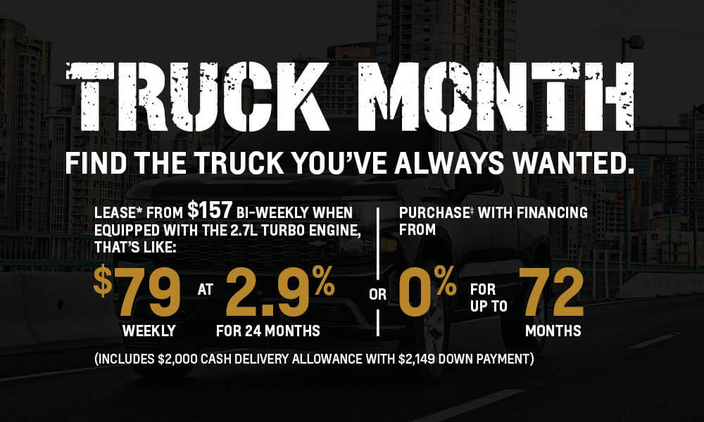 Truck Month Murray Chevrolet Medicine Hat