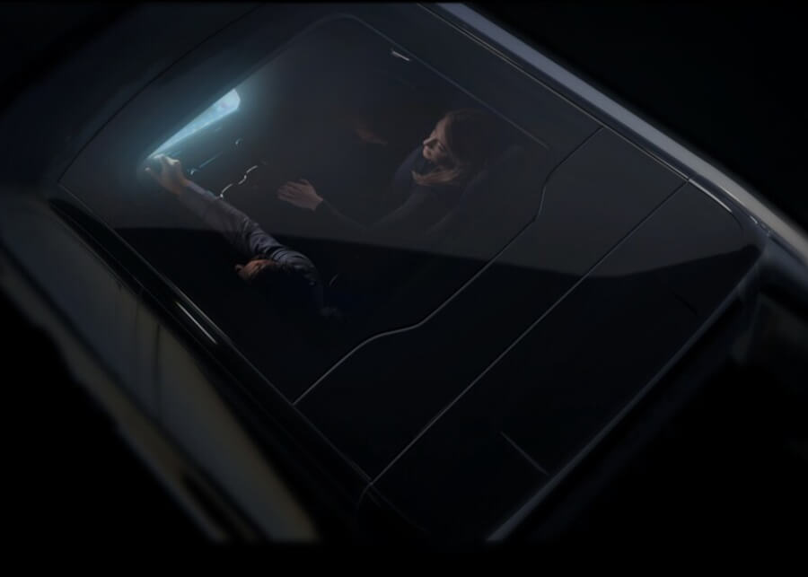 glass sunroof