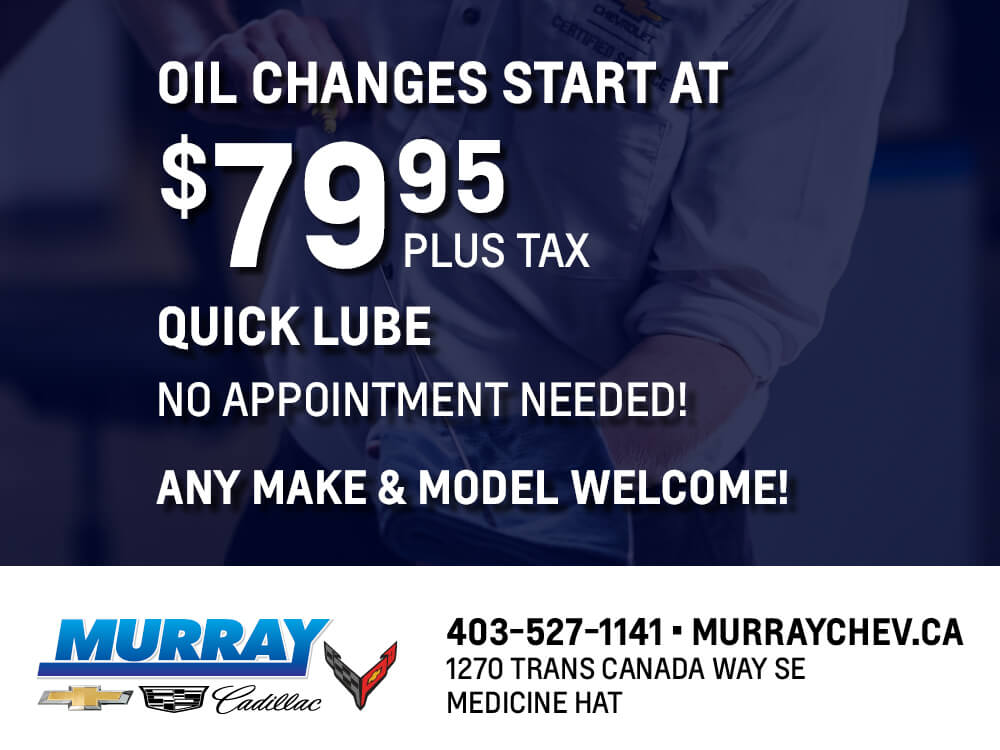 Get your oil changed here