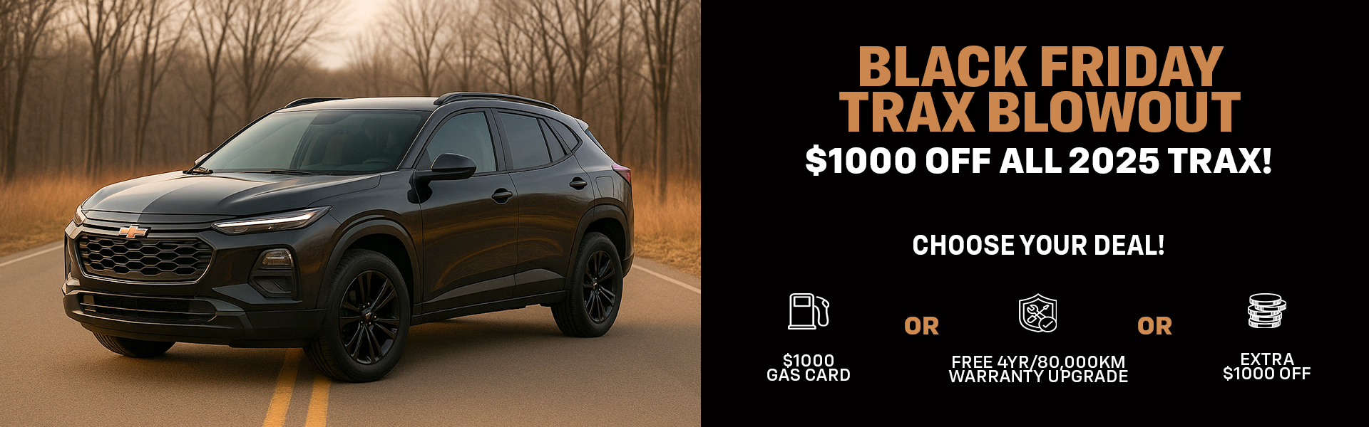 Trax Sale - Black Friday Blowout - Desktop