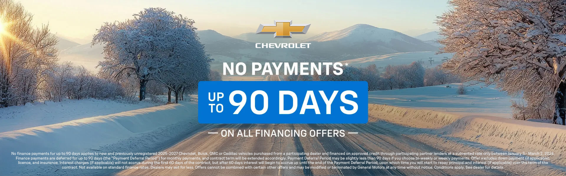 no payments up to 90 days