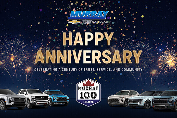 Happy Anniversary 100th Murray Auto Group