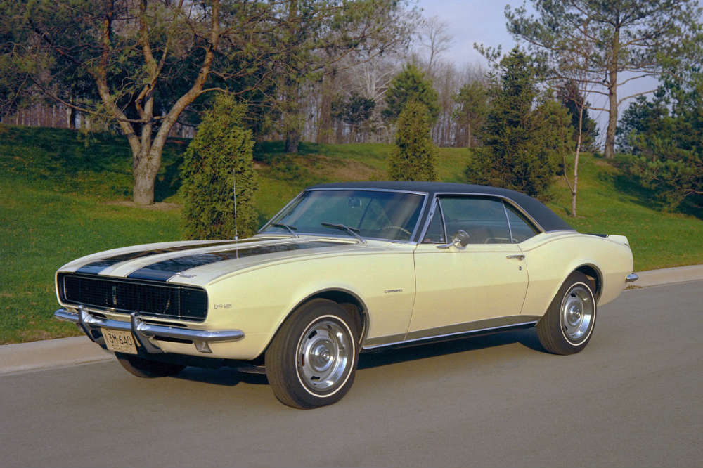 1967 Chevy Camaro Z28 from the front