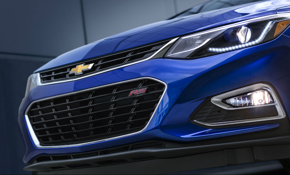 2016 Chevy Cruze front fascia