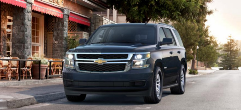 2017 Chevy Tahoe in Blue Velvet Metallic