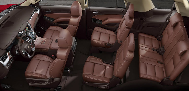 2017 Chevy Tahoe passenger space