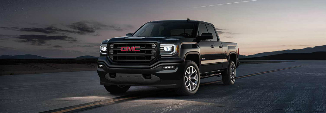 2017 GMC Sierra exterior colour options