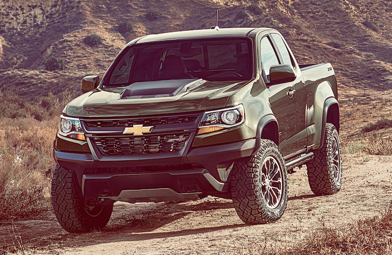 2018 Chevy Colorado in green